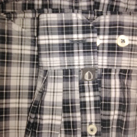 Ben Sherman Plaid Long Sleeve button down Plectrum - Picture 3 of 6